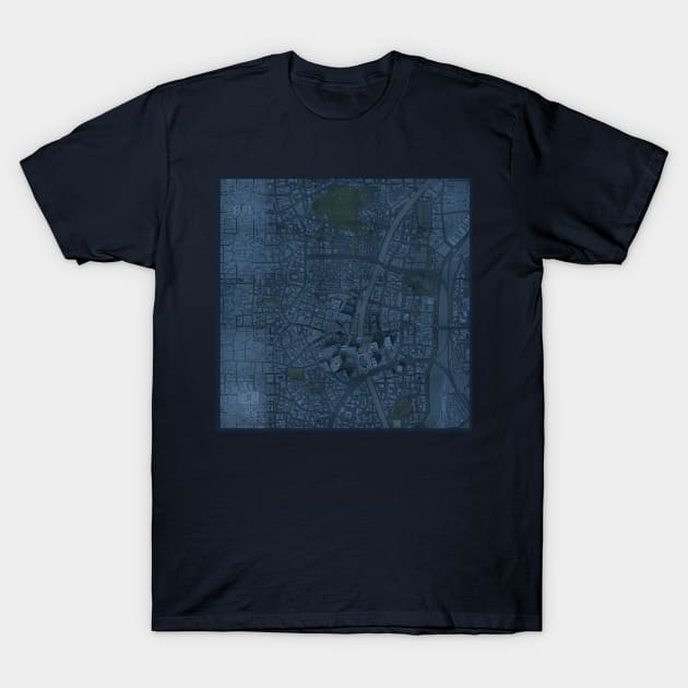 Ghostwire: Tokyo Map T-Shirt by Pliax Lab